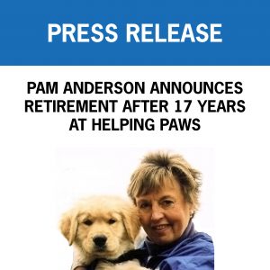 Press Release: Pam Anderson retirement